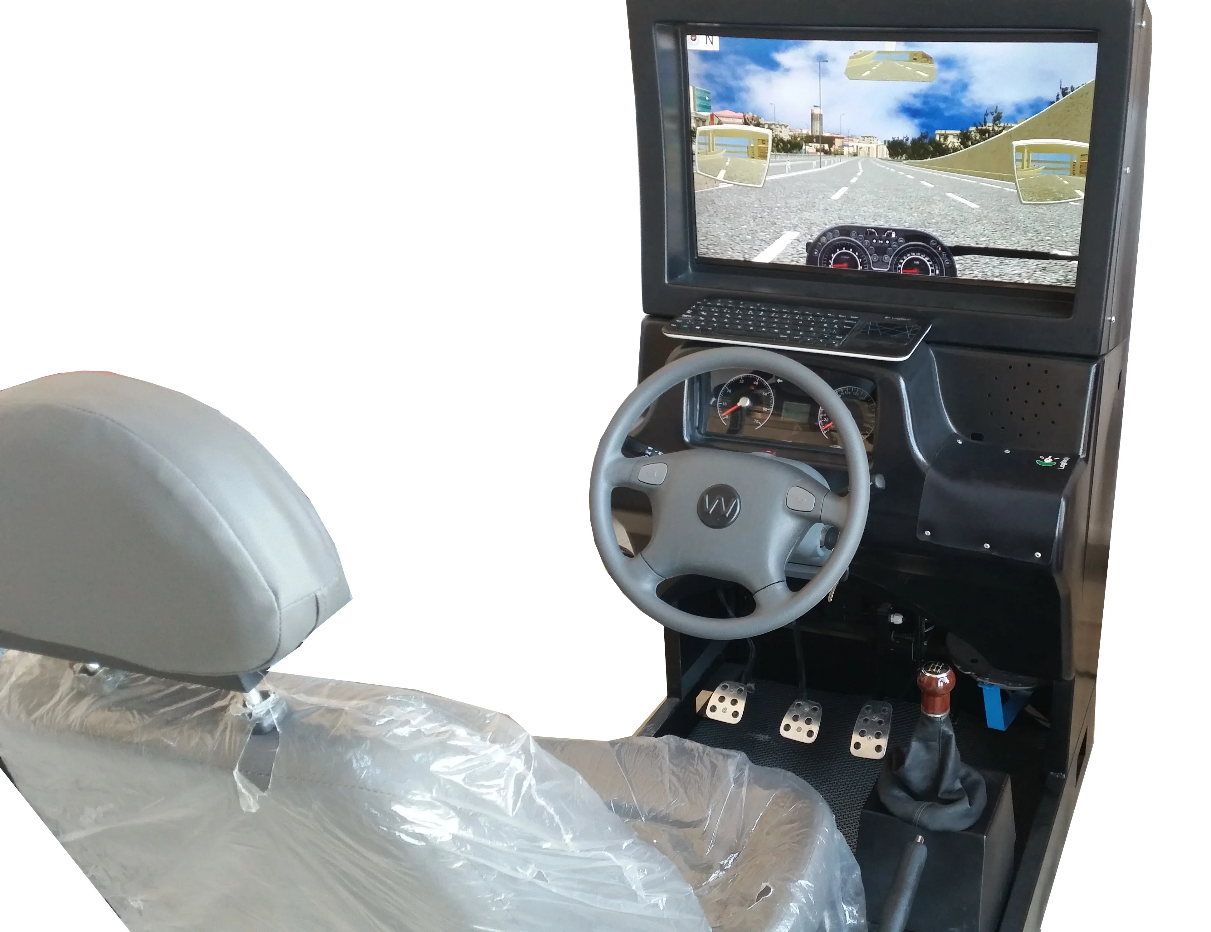 
Professional Car Driving Training Simulator (LEFT  RIGHT HAND DRIVE / Real Car Equipment) SALE for MOQ 10 