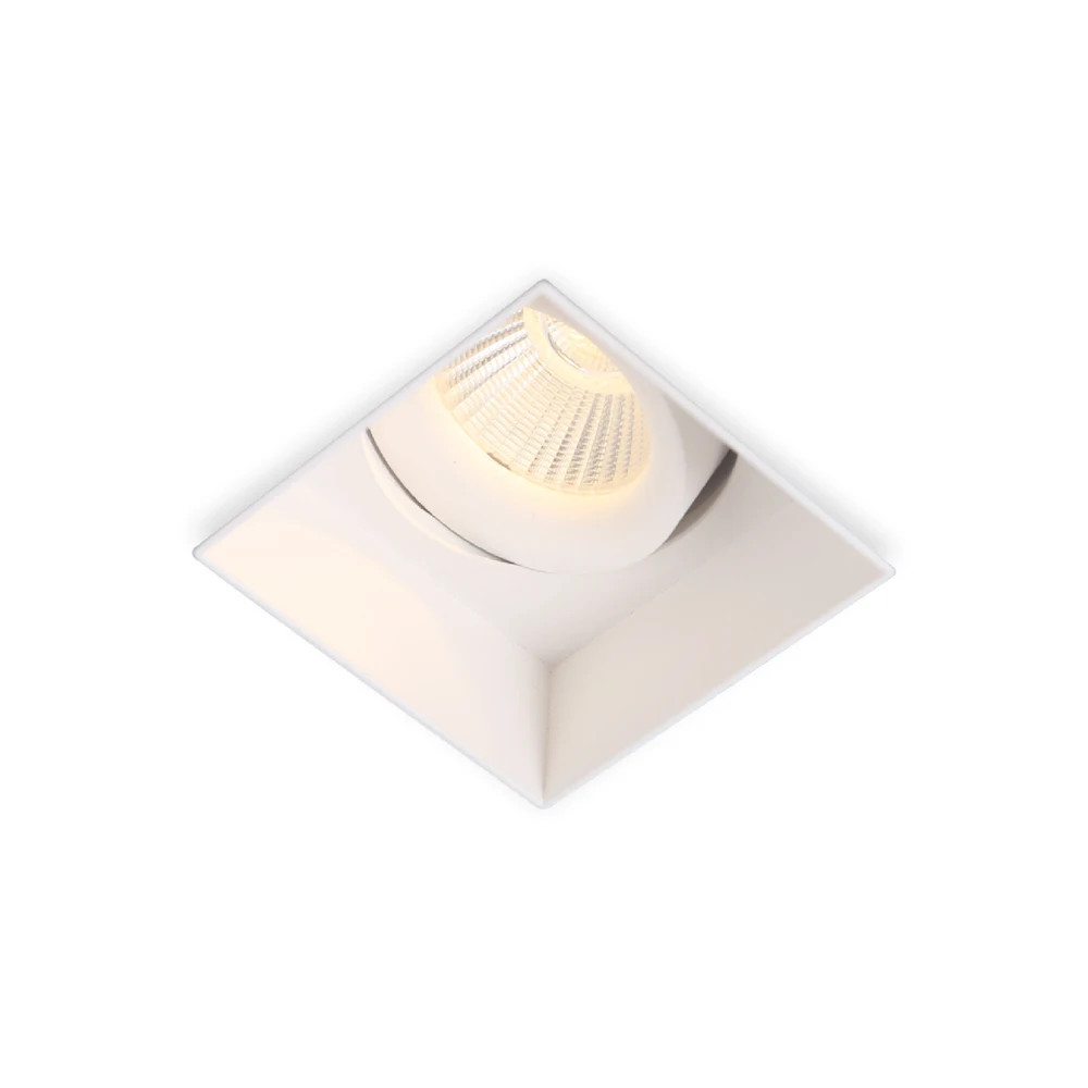 2019 Functional Commercial lighting Rotatable Square Shape led light trimless gu10/Mr16 downlight fixtures