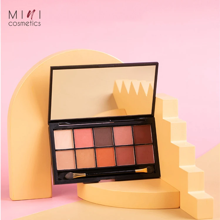 

Guangzhou supplier high level 10 colors palette makeup eye shadow