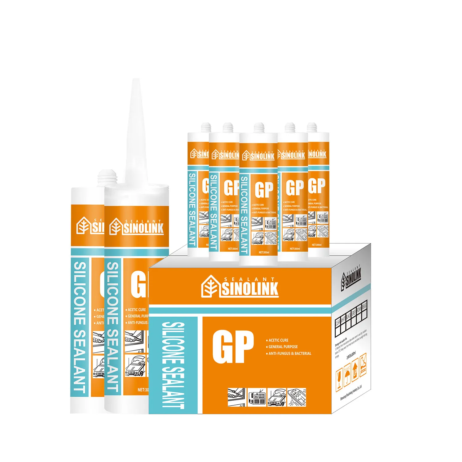 

SINOLINK silicone sealant making machine rtv gasket maker clear liquid