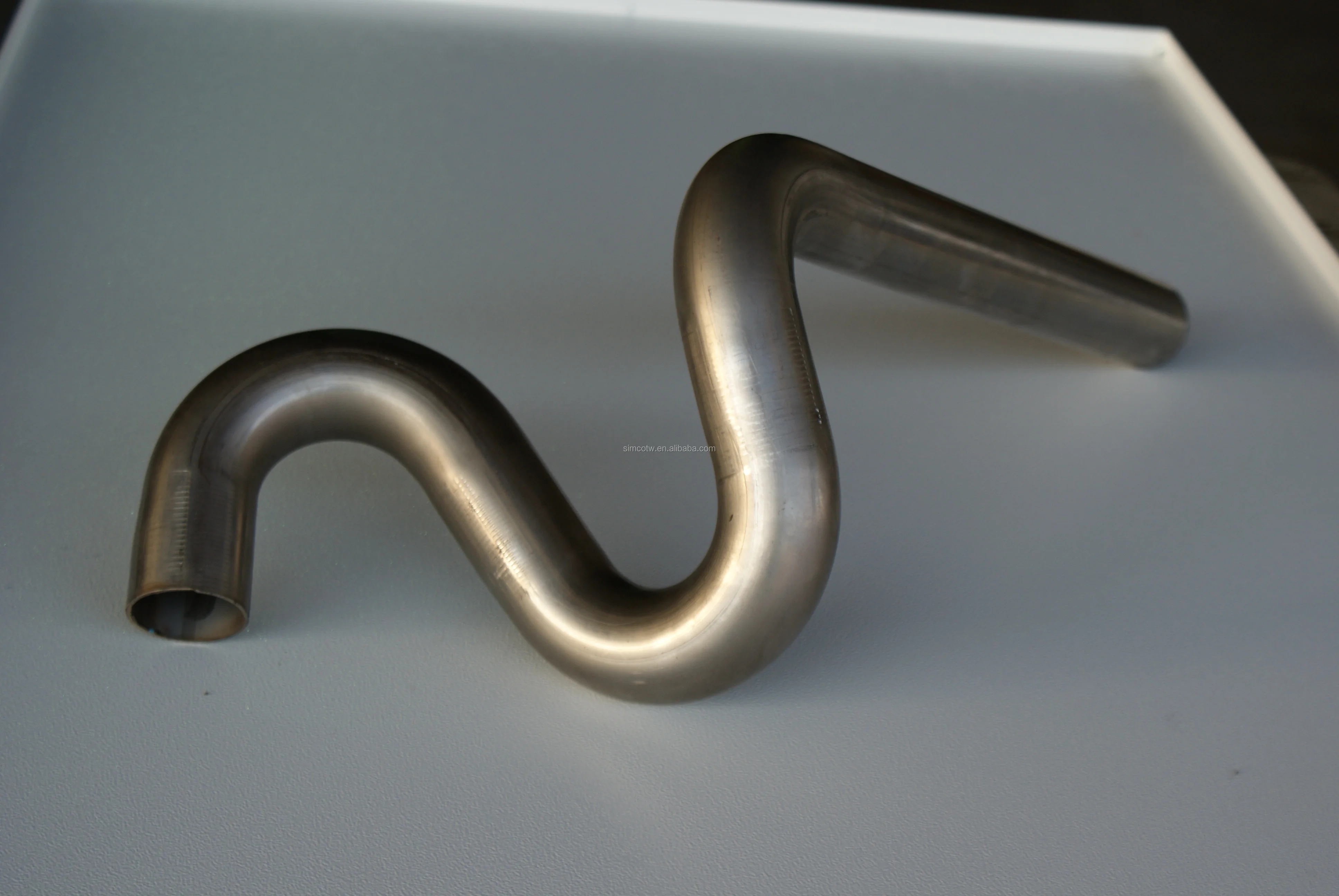 Exhaust Round Tube Bending Machine 3d Tube Graphic Pipe Bending