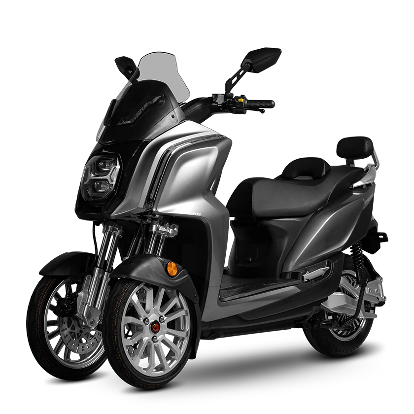 

Two Seater Ruedas 3 Wheel 2 Person Off Road Double Seat Big Electric Trike Scooter for Adults