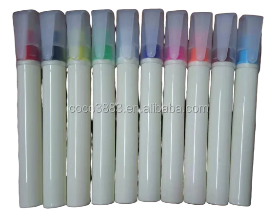 

5 MM Fluorescent color Top selling Water based Ink Erasable glass marker