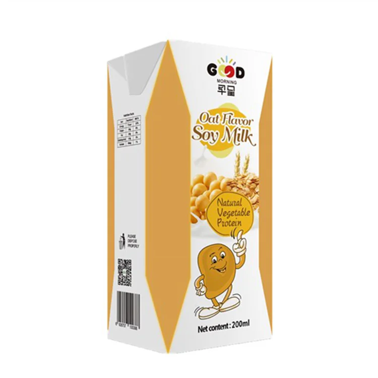 
200ml soy milk original oat taste soybean milk 