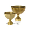 Large Gold Flower Vase