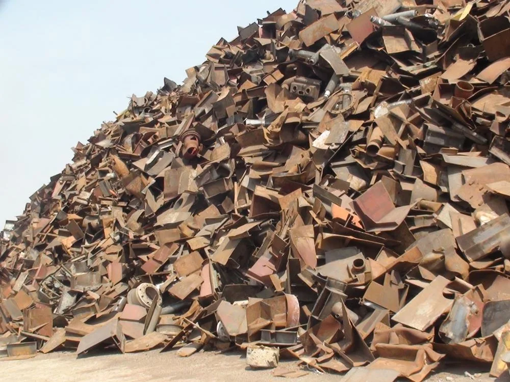 
shredded steel scrap 
