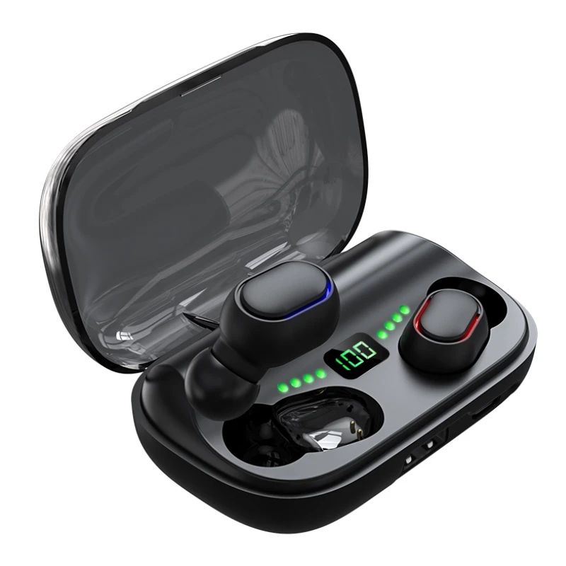 

JS2 In-ear F9-5 5.0 Headphones Earbud F9-8 Touch Earphone 5c New Wireless Powerbank Earphone F9 TWS
