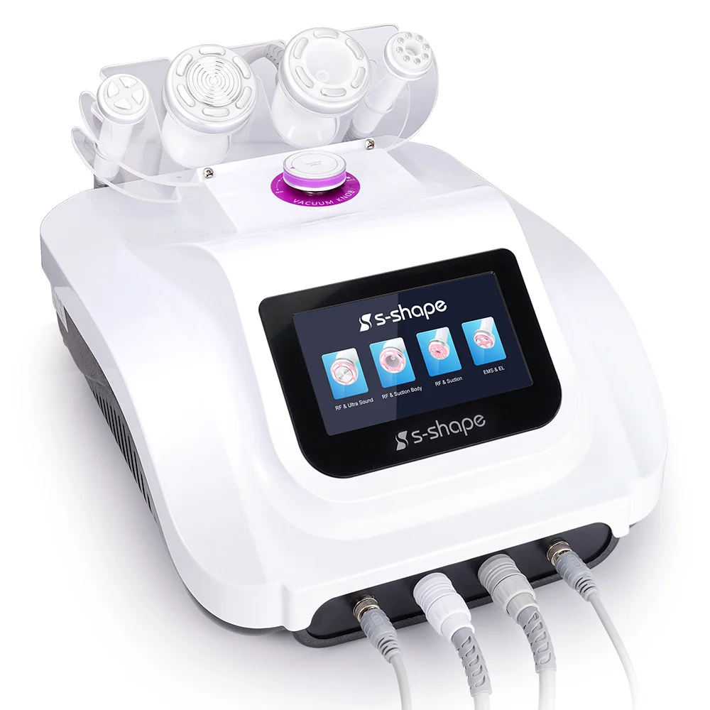 

New Arrival 30K Cavitation S shape Rf EMS Face Massage Wrinkle Removal Machine
