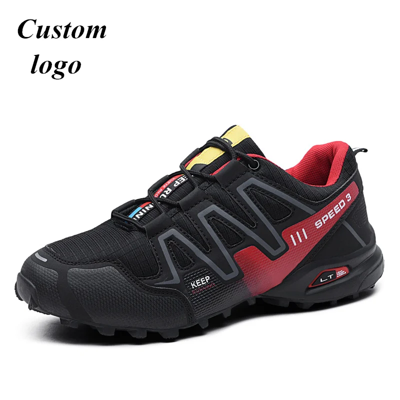 

Wholesale Factory Price Custom Outdoor Shoes Hiking Salamon Men's Waterproof Hiking Shoes For Climbring