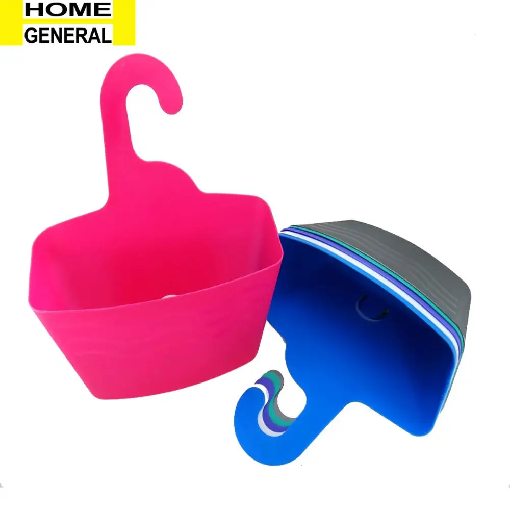 

PLASTIC HOOK CADDY, Neon orange