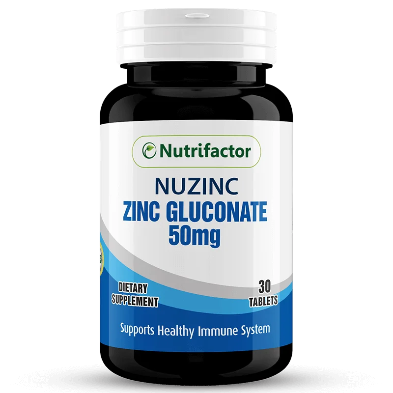 
NUZINC | Zinc Gluconate | Supports Healthy Immune System l Healthcare product Supplements 