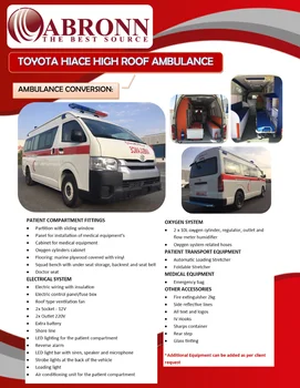 toyota hiace ambulance for sale