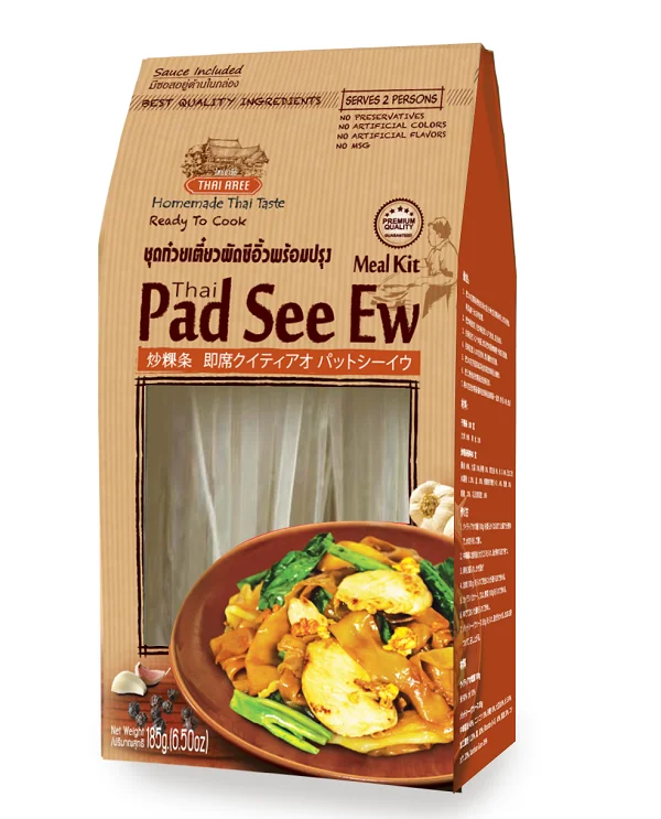 
Pad See Ew Meal Kit (Noodle with Soy Sauce, Ready to Cook) 