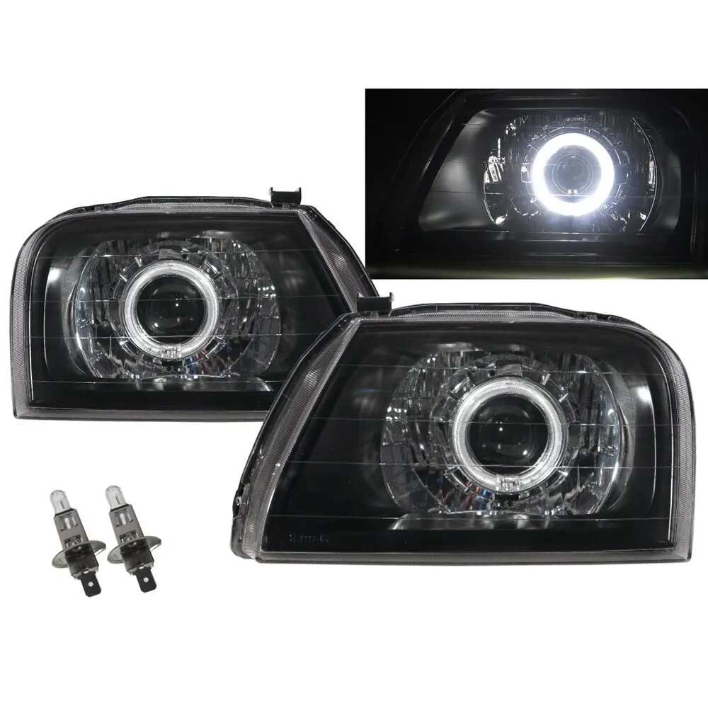 

Storm 1996-2001 Guide LED Angel-Eye Projector Headlight Black for Mitsubishi LHD