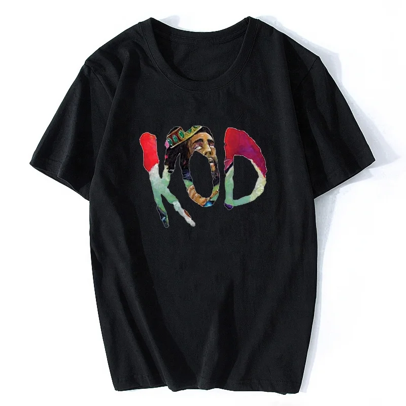 

Wholesale J Cole Tshirt Dreamville T Shirt KOD Album Shirt Cole World King Cole ShortSleeve Unisex Hip Hop T Shirt