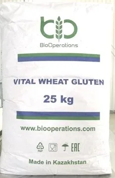 
Natural 75% protein dry wheat vital gluten 