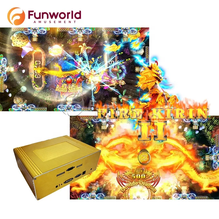 

Fire Kirin II Plus Fishing Game Fish Machine Game Arcade Fishing Game Machine