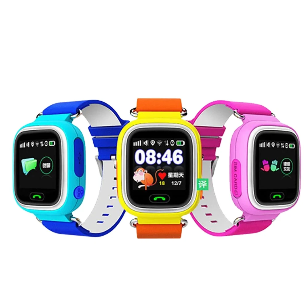 

Q90 Antil-lost Gps Children Smart Watch Child Phone Kids Smart Watch Gps Tracker Wifi Sos Smart Baby Kids tracking Watch