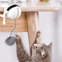 

2020 New Arrival Electric Cat Interactive Toy Pet Ball Reflective Smart Pet Toy Automatic Cat Teaser Toy