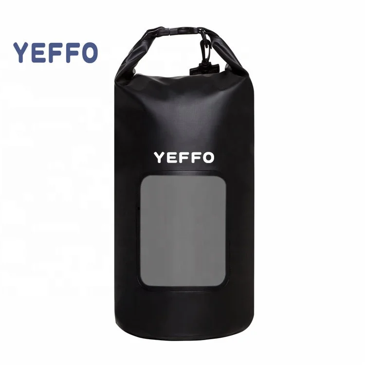 

YEFFO YEFFO Floating Boating Swimming Tarpaulin Dry Sack Camping Dry Bag Waterproof Sack Camping Bed Water Proof PVC Tarpaulin, Blue black orange pink yellow red green grey white