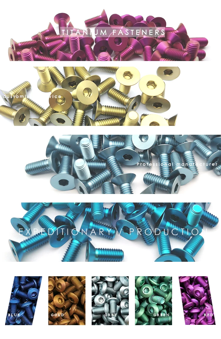 Gr5 Titanium Alloy Screws And Bolt Buy Gr5 Titanium Alloy Screws And