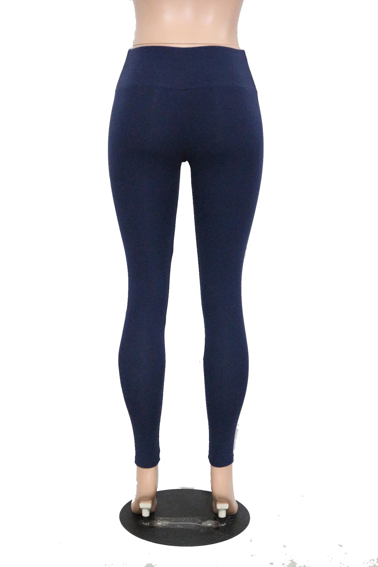 Polyester Spandex Buttery Soft Brushed Black Blue Solid Color Women