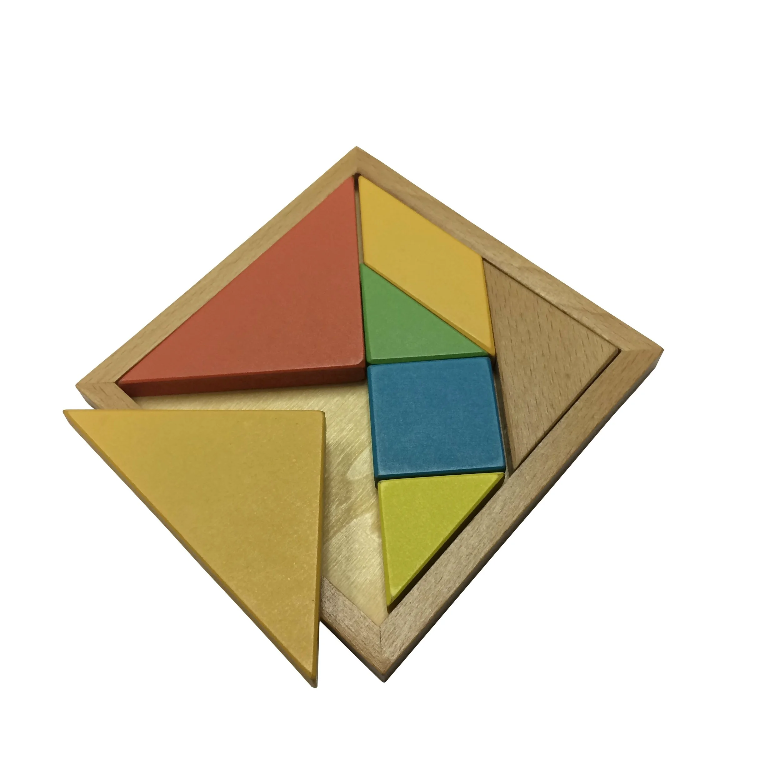 tangram wooden puzzle