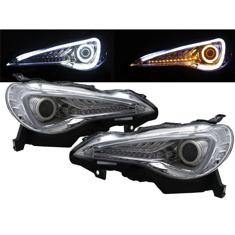 

FR-S 12-present Cotton Halo Dynamic Turn Signal D4S Headlight CH for SCION LHD