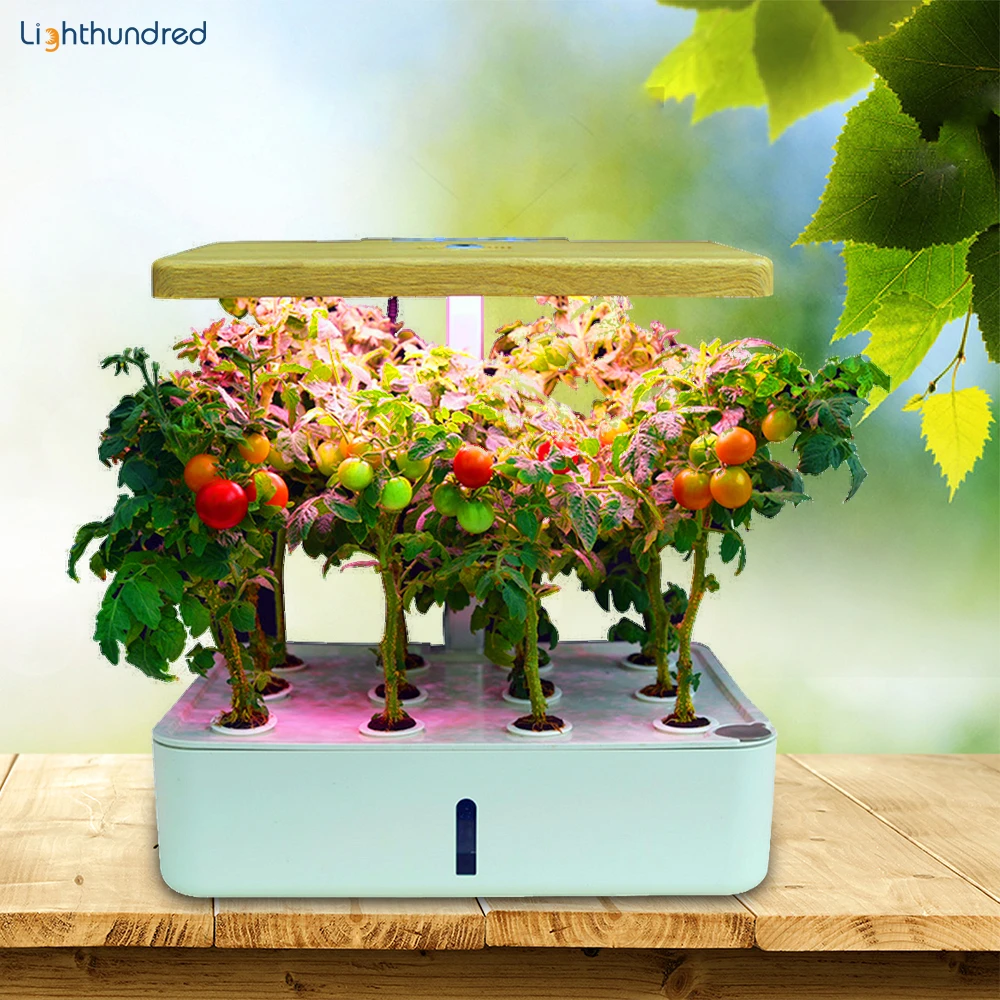 

Hydroponic Growing Systems Indoor Smart Garden With Led Grow Light Hydroponic