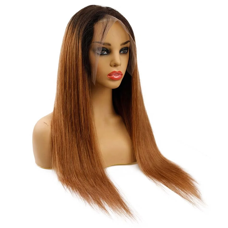 

Direct hair manufacturer wholesale price middle brown lace wig vendors Swiss lace front wig human hair