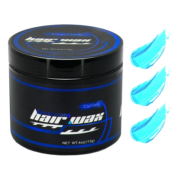 

OEM ODM private label natural strong super hair wax products for men, Black bottle