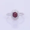 Star Ruby & Diamond Ring