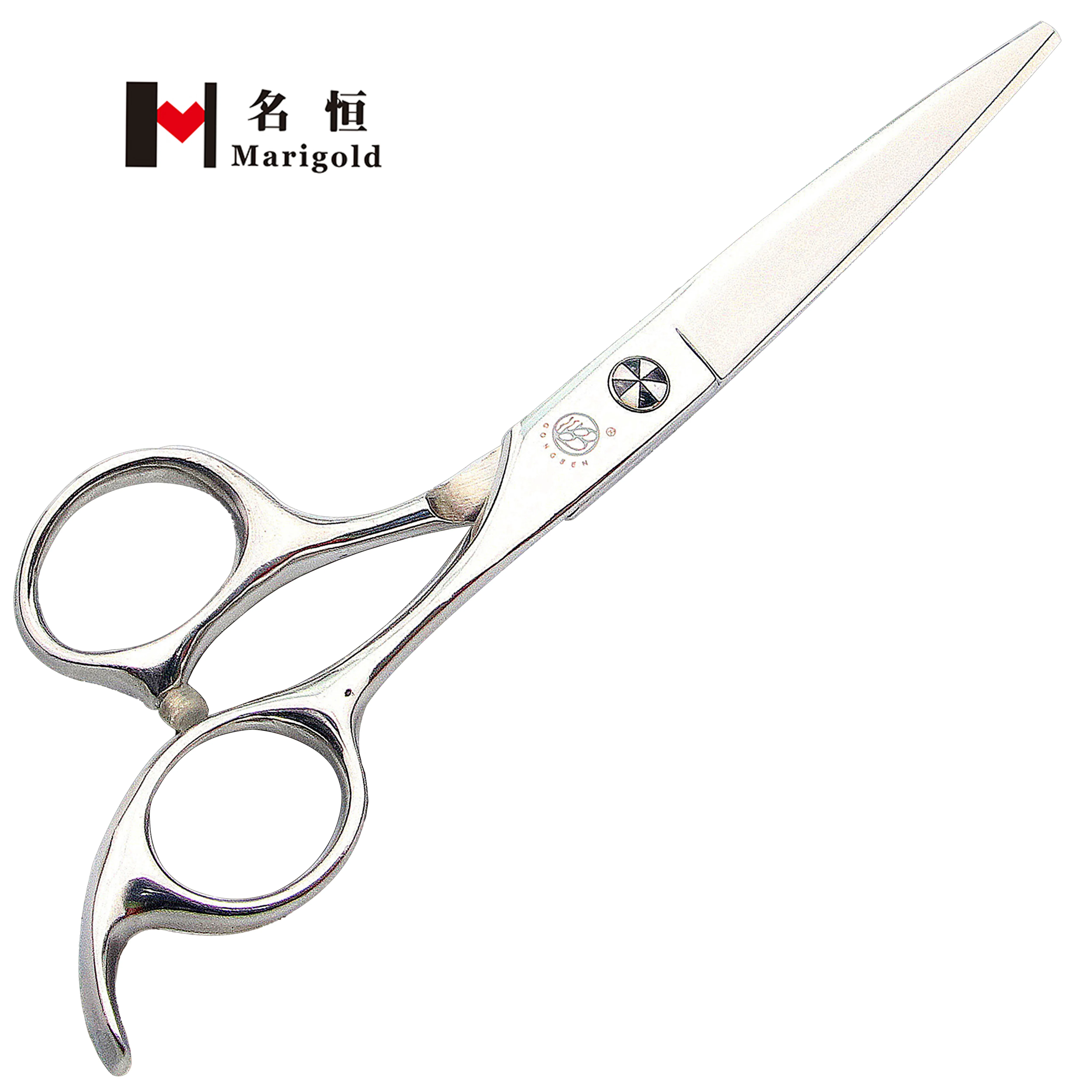 

Marigold barber scissors japanese steel hair beauty salon equipment hair cutting shears scissors, Silver