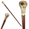 Brass folding cane walking stick Victorian Designer Handle Vintage Style Walking Wood Cane Stick Gift