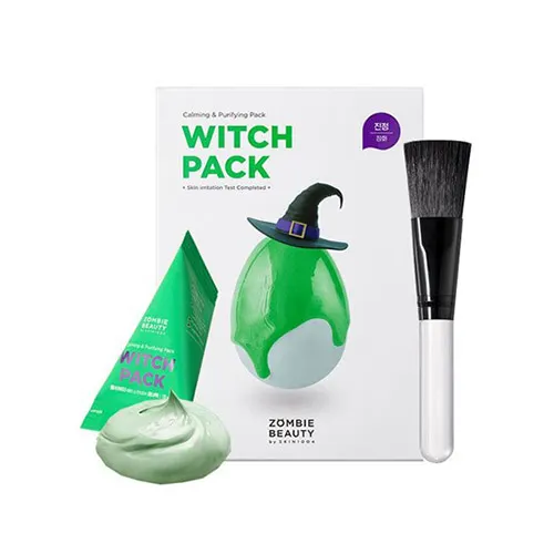 

Korean Face Skincare Cosmetic SKIN1004 Witch Pack Pack Creamy Mud Pack with Green Tea Water Calming Purifying Pore Care