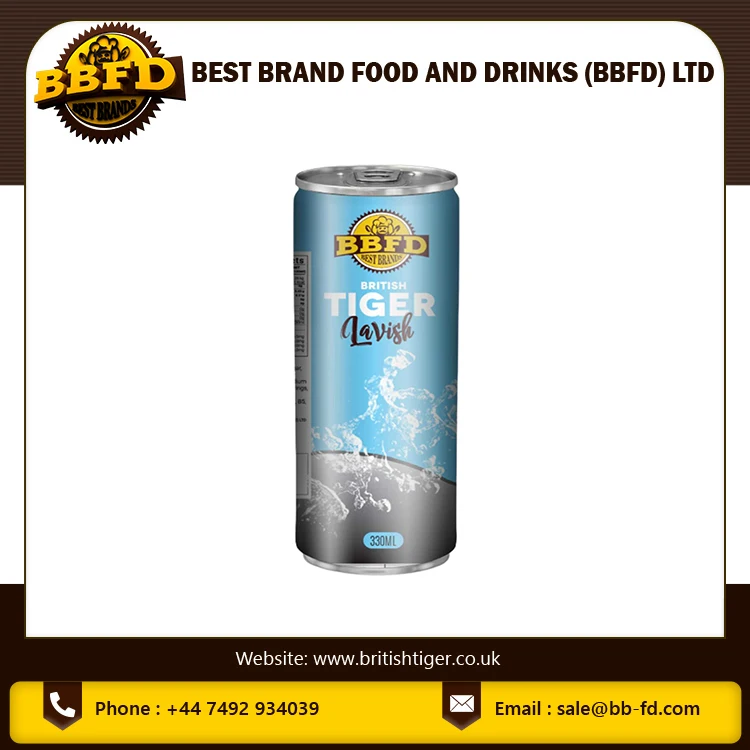 Energy Drinks British Tiger Lavish Energy Drink 330ml With More Energy