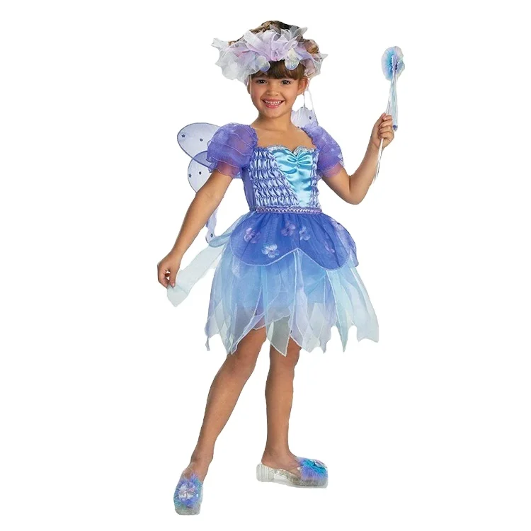 Factory Price Children Fancy Dress Fairy Costume Kids Girls Halloween ...