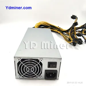 New HQ2400w-A01 psu 94% Efficiency Hanqiang psu with low noise fan