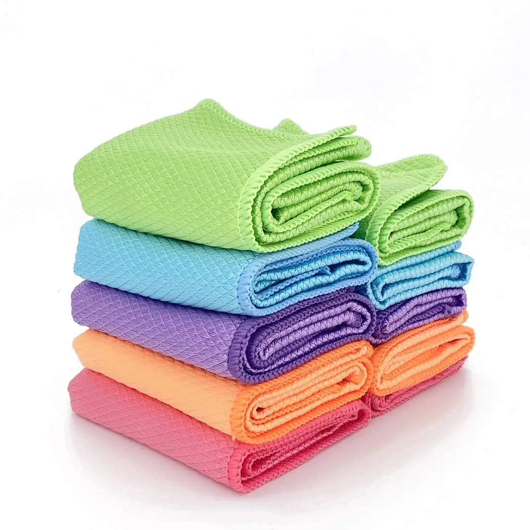 

Fish Scale Microfiber Cleaning Cloth Nanoscale Cleaning Cloth For Windows Mirrors Glass Stainless Steel Polishing