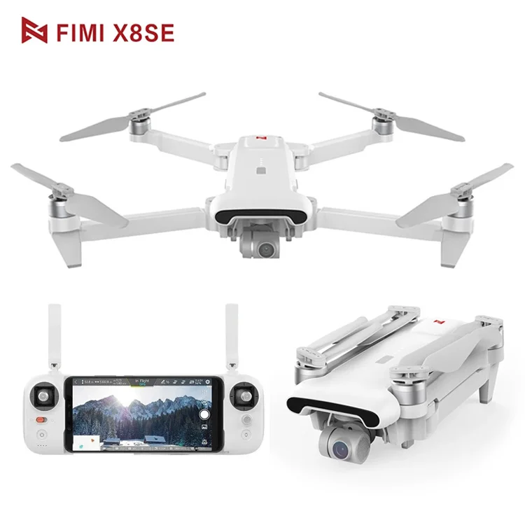 

Christmas gift Quadcopter RC Helicopter 8KM FPV 3-axis Gimbal 4K Camera GPS RC Drone Quadcopter RTF FIMI X8SE 2020 Camera Drone