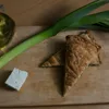 Greek High Quality Traditional Leek Feta Pie Cake For Catering , Super Market Hotel & Restaurant - Leek, Salt, Pepper, Egg, Feta
