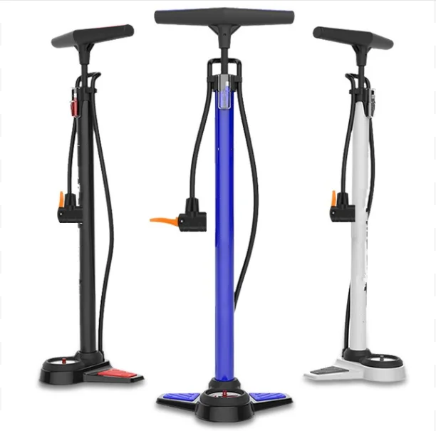 

High Pressure Floor Pump Bicycle Hand Pump Gauge, Customized color