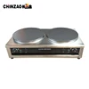 Snack Food Equipment Double Head Crepe Making Machine For Hot Sale