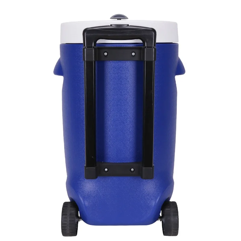 

trolley hiking beer food camping Insulated car vacuum insulated sample ice workmen bucket cooler box