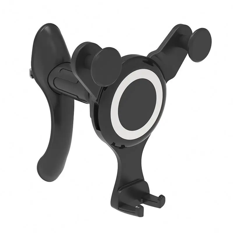 

Car phone holder 2019 REKp8 wireless charger mobile phone holder, Black