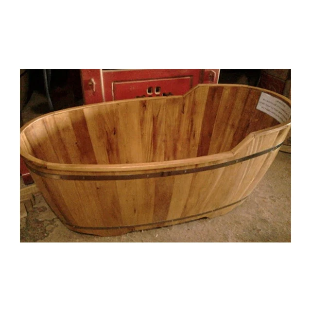 Wholesale Wooden Barrel Bath Tub Bamboo Bath Tub With Cheapest Price