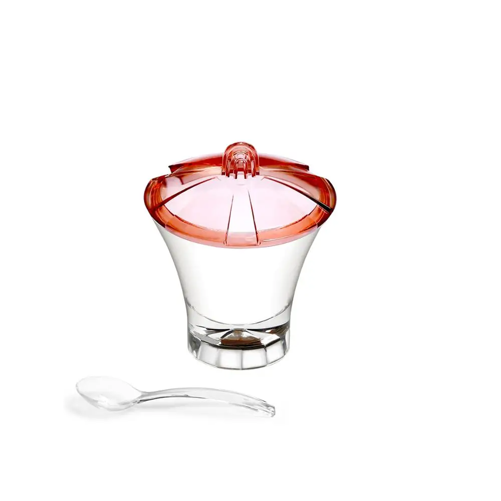 
Royal Design Transparent Acrylic Sugar Pot for Kitchen 