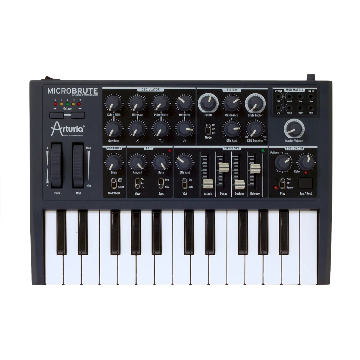 
High Grade Arturia MicroBrute Analog Synthesizer 