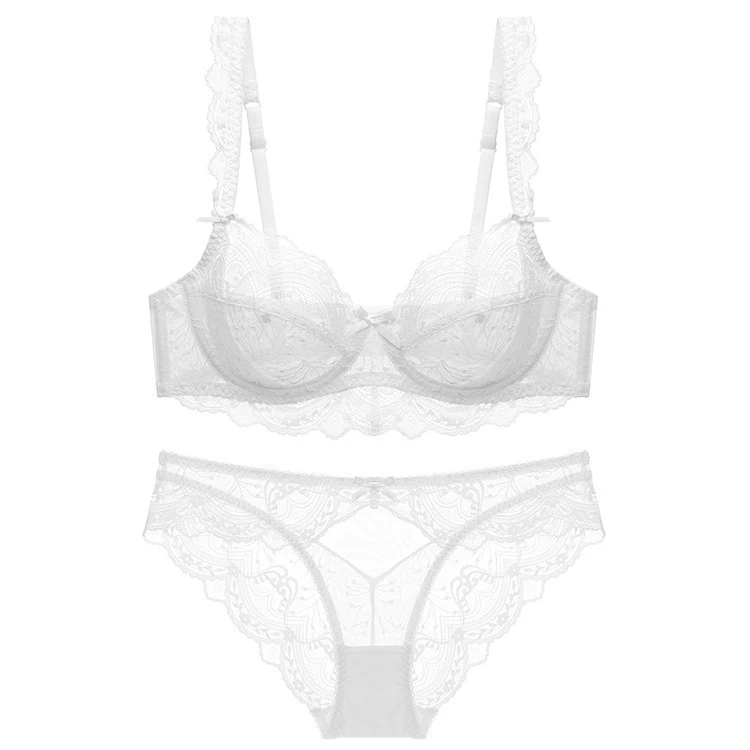 

Stylish Sexy 2pc Painty 6 Push Up Fitness Big Size Cup High Waist Panty And Panties Bra Set