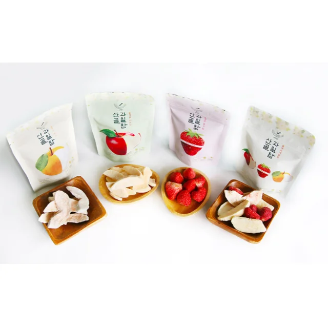 
EcoMom Mountain Village Baby Food_Sangol Fruit Chips(Korean Baby Organic Snacks) 